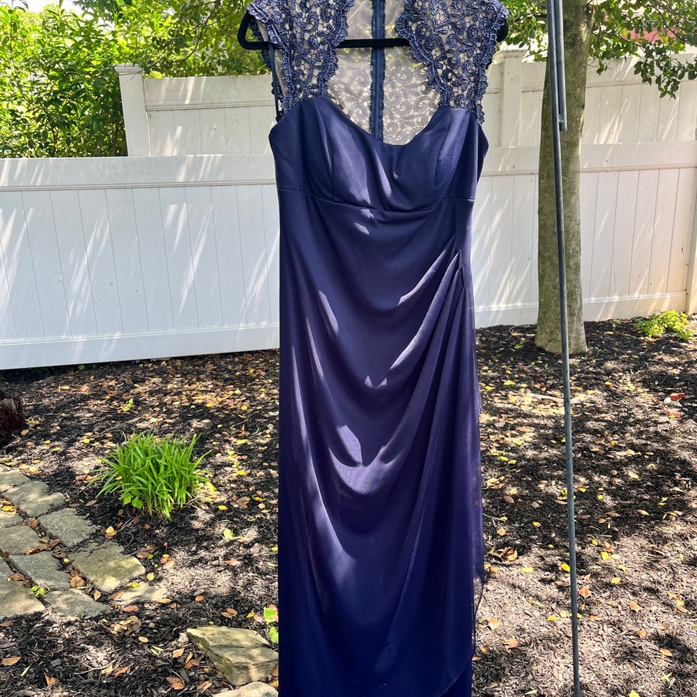 Xscape Midnight Blue Dress